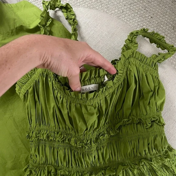 Doen Marianne Dress in Sprig - Picture 2 of 7